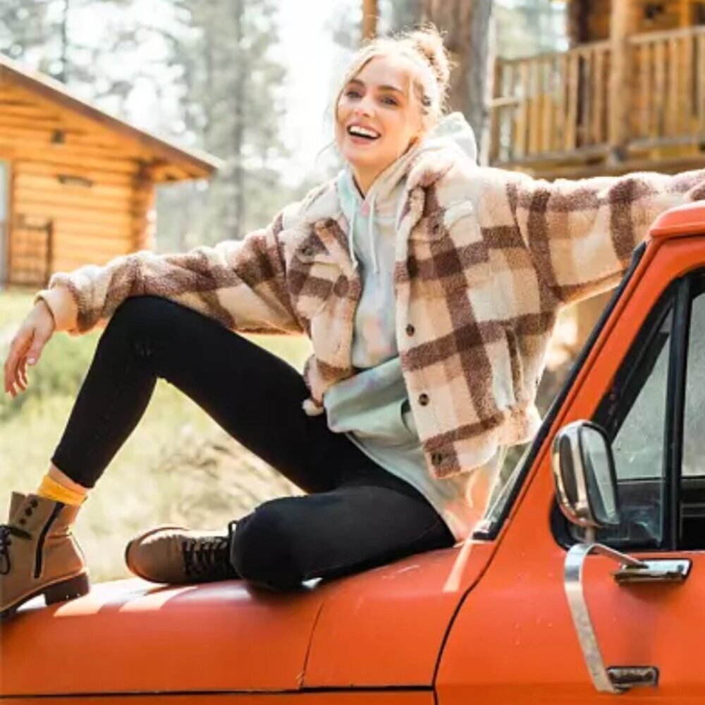 Billabong Grafton Wubby Plaid Jacket